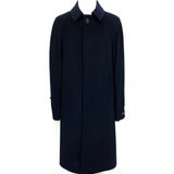 ŞAN 1030 Model Erkek Lacivert Bebe Yaka Reglan Kol 110 Boy Palto - Koyu Lacivert - 56