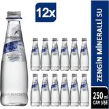 San Benedetto Maden Suyu Cam Şişe 12 x 250 ml