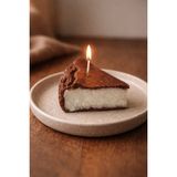 San Sebastian Cheesecake Dekoratif Mum - Kahverengi - Bej - 1