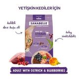 Sanabelle Life Adult Devekuşlu & Yaban Mersinli Kuru Kedi Maması 8 kg