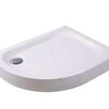 Sanacryl 80x100 Panelli Oval Duş Teknesi (Sağ)