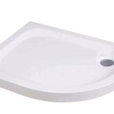 Sanacryl 80x110 Panelli Oval Duş Teknesi (sol)