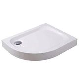 Sanacryl 80x120 Panelli Oval Duş Teknesi (sağ)