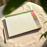 Şanal A4 Haftalık Masa Planlayıcı - 80 Yaprak, Minimal Tasarım - 1