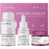 Şanal Anyong Leke Karşıtı ve Aydınlatıcı Cilt Bakım Kiti (Tonik, Serum, Krem) / Pirinç Suyu ve Arbutin (50 ml + 12 ml + 20 Ml)