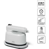 Şanal AR6055 Handy Steam Mini Buharlı Düzleştirici ve Seyahat Ütüsü, Dikey Buharlı Kırışık Giderici