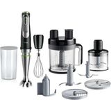 Şanal Braun Multiquick 9 Mq 9195XLI 2l El Blenderi 1200W Siyah, Paslanmaz Çelik - Ahşap