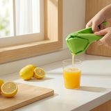 Şanal Çekirdek Süzgeçli Çift Kollu Narenciye Sıkacağı, Limon, Greyfurt ve Mandalina Için, Manuel Meyve Sıkacağı