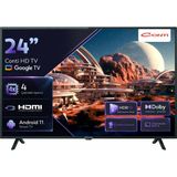 Şanal Conti 24" Hd Google Tv (CT24GT300H), Smart Tv,wi-Fi, Bluetooth 5.0, Dahili Uydu Alıcı, Chromecast Built-In, Dolby Audio, 2x Hdmı, 2x USB