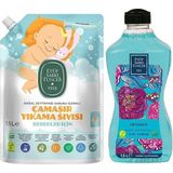 Şanal Eyüp Sabri Tuncer Sıvı Sabun Okyanus ve Bebek Çamaşır Deterjanı 1500 ml - 00-Siyah - Beyaz