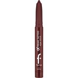 Şanal Flormar Extreme Tattoo Mat Asansörlü Kalemtıraşlı Jel Göz Kalemi & Far Stick - 002 Burgundy - 001 Glitzy Brown