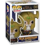 Şanal Funko Pop Animation: War Of The Rohirrim- Helm Hammerhand Figür - (DipCamo)Charcoal-White