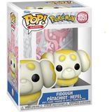 Şanal Funko Pop Games: Pokemon- Fidough Figür - (DipCamo)Charcoal-White
