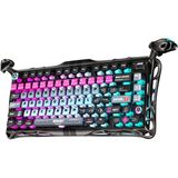 Şanal Gravastar Mercury V75 Pro He Hall Effect Manyetik Switch Gaming Klavye, Hot-Swappable, Rapid Trigger, 8000Hz, 0.125MS Ultra Düşük Gecikme, Kablolu, Rgb Işıklı, Ingilizce Q, Cyberpunk