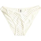 Şanal Koton 3SAK00014MM Kadın Normal Bel Desenli Bikini Altı, Beyaz, 34 - 0 - 1 Yaş - 0 Siyah