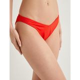 Şanal Koton Dokulu Brazilian Bikini Altı Asimetrik Bel - 0 - 1 Yaş - 0 Siyah