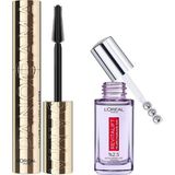Şanal L’oréal Paris Panorama Hacim Veren Maskara Siyah & L’oréal Paris Revitalift Filler Aydınlatıcı Göz Serumu (20 Ml) - 001 Brown