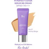 Şanal Mıssha Yaşlanma Karşıtı Bakım ve Aydınlık Görünüm Sunan M Perfect Cover Serum Bb Cream (No:27)
