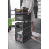 Şanal Mithra Life 6 Lı Kayar Raf Organizer Gri Dolap Içi Kıyafet Aksesuar Düzenleyici 45X35 cm MIT1264
