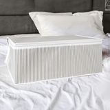 Şanal Pazar Kapısı Baza Altı Düzenleyici Kumaş Hurç Büyük Boy Organizer (65 x 45 x 22) (3 Adet Gri Büyük Boy) - 001-Renkli