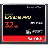 Şanal Sandisk Extreme Pro 32GB Compactflash Hafıza Kartı Udma 7 160MB/SN'E Kadar - SDCFXPS-032G-X46