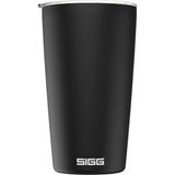 Şanal Sıgg Neso Cup Black Termos Kupa (0,4 L), Zararlı Madde Içermeyen ve Yalıtımlı Kahve Kupası, 18/8 Paslanmaz Çelik, Seramik Pure Ceram Kaplamalı - Acı Yeşil