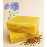 Şanal Şile Natural Doğal El Yapımı Keten Tohumu Sabunu 1 Adet 100 gr Nemlendirici Cilt Yenileyici ve Besleyici - 10 Adet