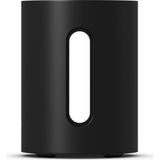 Şanal Sonos Sub Mini, 25 Hz Derin Bas, Çift 6'' Içe Dönük Woofer, Kapalı Kabin Tasarımı, Trueplay™ Oda Akustik Ayarı, Wifi Bağlantısı, Kablosuz Kompakt Subwoofer - Siyah