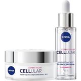 Şanal SPF15 Cellular Expert Filler Yaşlanma Karşıtı Gündüz Yüz Kremi 50ML ve Nemlendirici Cilt Serumu 30ML