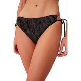 Şanal Suwen Line Lurex Yanı Bağcıklı Parlak Bikini Alt - 0 - 1 Yaş - 0 Siyah