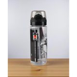 Sanal Ticaretim Beşiktaş Taraftar Şeffaf Kartal Figürlü 500 Ml Pipetli Suluk Matara