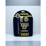Sanal Ticaretim Fenerbahçe Taraftar 4'lü Kırtasiye Seti(Kalem-Silgi-Not Defteri-Kalem Tıraş)