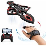 Sanal Ticaretiniz Uzaktan Kumadanlı 360 Bilek Kontrol Uçak Drone - Kırmızı