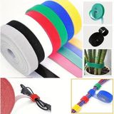 Sanal Trend 5 Metre 1 Cm Cırt Kablo Düzenleyici Organizer Kutu Kablo Sabitleyici Gizleyici Şerit Cırt - 5 Metre x 1 cm - Renkli