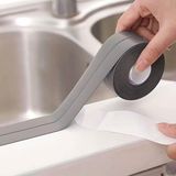 Sanal Trend Gri Renk 3.2 Metre 38 mm Sizdirmaz Bant Ev Küvet Lavabo Mutfak Kenar Bandı Su Geçirmez Bant