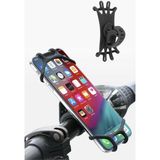 Sanal Trend Motosiklet Bisiklet Silikon Telefon Tutucu Ahtapot Tüm Modellerle Uyumlu Motor Gidon Telefon Tutucu - 1 Adet