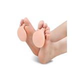 sanal trend Ten Rengi 1 Çift Silikon Metatarsal Ayak Pedi Kadın Erkek Parmak Halkalı Ön Ayak Destek Koruma Pedi