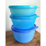 Şanal Tupperware Mucize Şekerler 3lü Saklama Kabı - Abanoz
