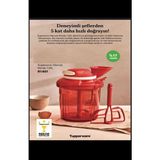 Şanal Tupperware Süpersonic El Rondosu 1,35 L - Abanoz