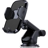 Şanal Uygun Elektronik Otomatik Klipsli Araba Telefon Tutucu Ayarlanabilir Cam ve Torpido Için Yüksek Kalite Tutucu, Vakumlu Uzayan Araç Içi Telefon Tutucu Ayarlanabilir Akrobat,tek Tuşla Açılır Kanatlar