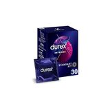 SanalAMCA Store Durex Intense 30'lı Uyarıcı Jelli ve Tırtıklı Prezervatif