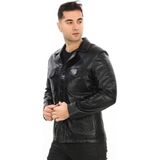 Sanalbolluk Safari Model Dört Cepli Düğmeli Çeket Siyah Renk - 3XL - 01 Siyah