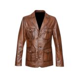 Sanalbolluk Safari Model Taba Renk Klasik Ceket