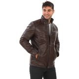 Sanalbolluk Şişme Klasik ve Spor Kesim Deri Mont Fındık Renk - 54 - 01 Siyah