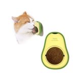 Sanalportavm Avokado Model Yapışkanlı Kedi Oyuncağı Yenilebilir Kedi Nanesi Otu Çok Renkli