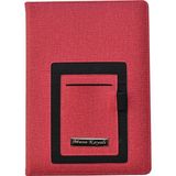 Sanat Hediyelik Kişiye Özel Kırmızı Tarihsiz Defter / Öğretmene Özel /isme Özel