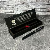 Sanat Hediyelik Öğretmenler Gününe Özel Metal Roller Kalem Isimli + Ahşap Kutu / Öğretmen / Hediye/ 24 Kasım