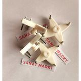 Sanat Markt Kolay Çivi - Tablo Duvar Çivisi - Çivili Askı - No: 6 Yıldız - Paket Içeriği 8 Adet