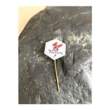 SANAT TACİRİ 1 Adet Vintage Mellona H0Ning Rozet Metal Rozet