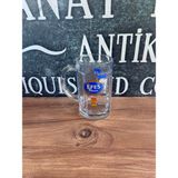 Sanat Taciri 40 cl Efes Pilsen Kulplu Bira Bardağı 35 Yıl Dolu Dolu Yazılı - Mavi
